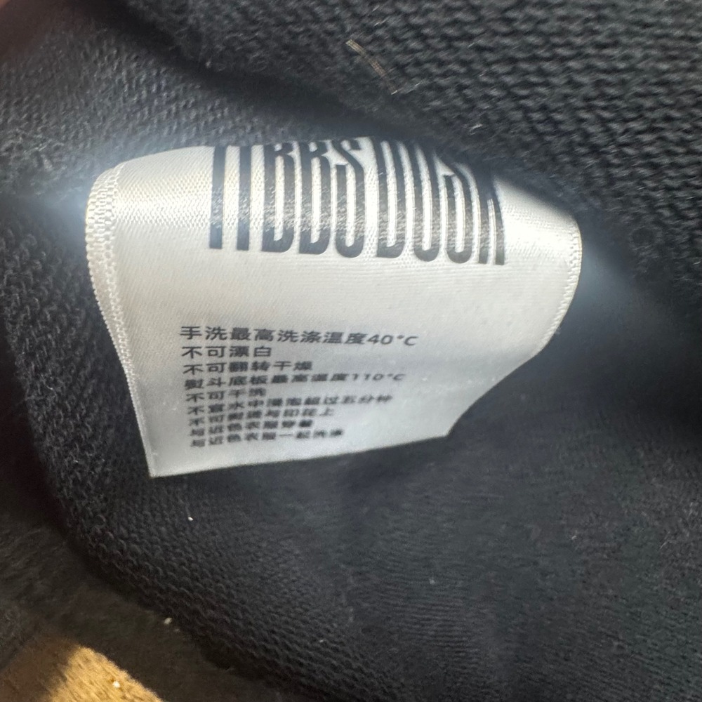 11 by BBS DUSK Boris Bidjan‎ Saberi Terry Buckle Mens Black Hoodie Size M - Picture 5 of 9